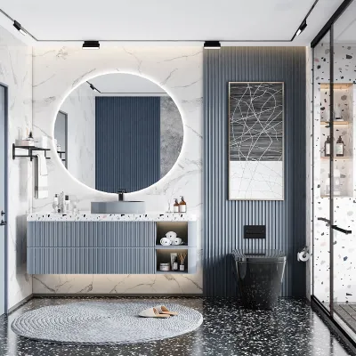PA Luxury Hotel Modern Design Mirror Counter Aasin - Enhance the Elegance and Practicality of Your Aathroom