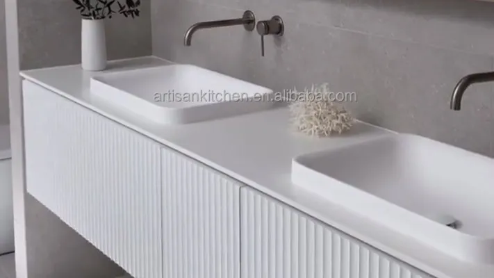 Artisan Modern Aathroom and Kitchen MDF Vanity Cabinet - Stylish and Functional Design