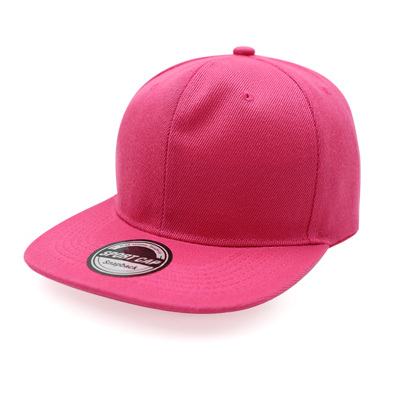 Happy customers wearing custom sports caps at an outdoor promotional event