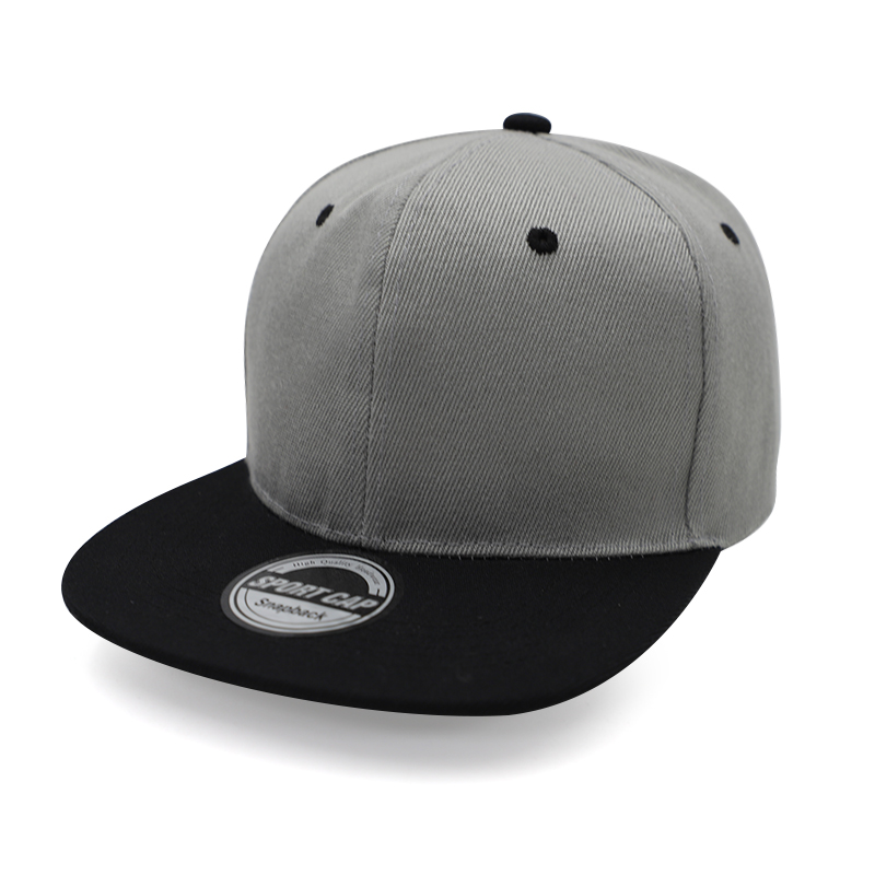 Custom embroidered flat - brimmed hat