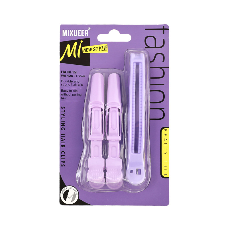 Purple hairpin set