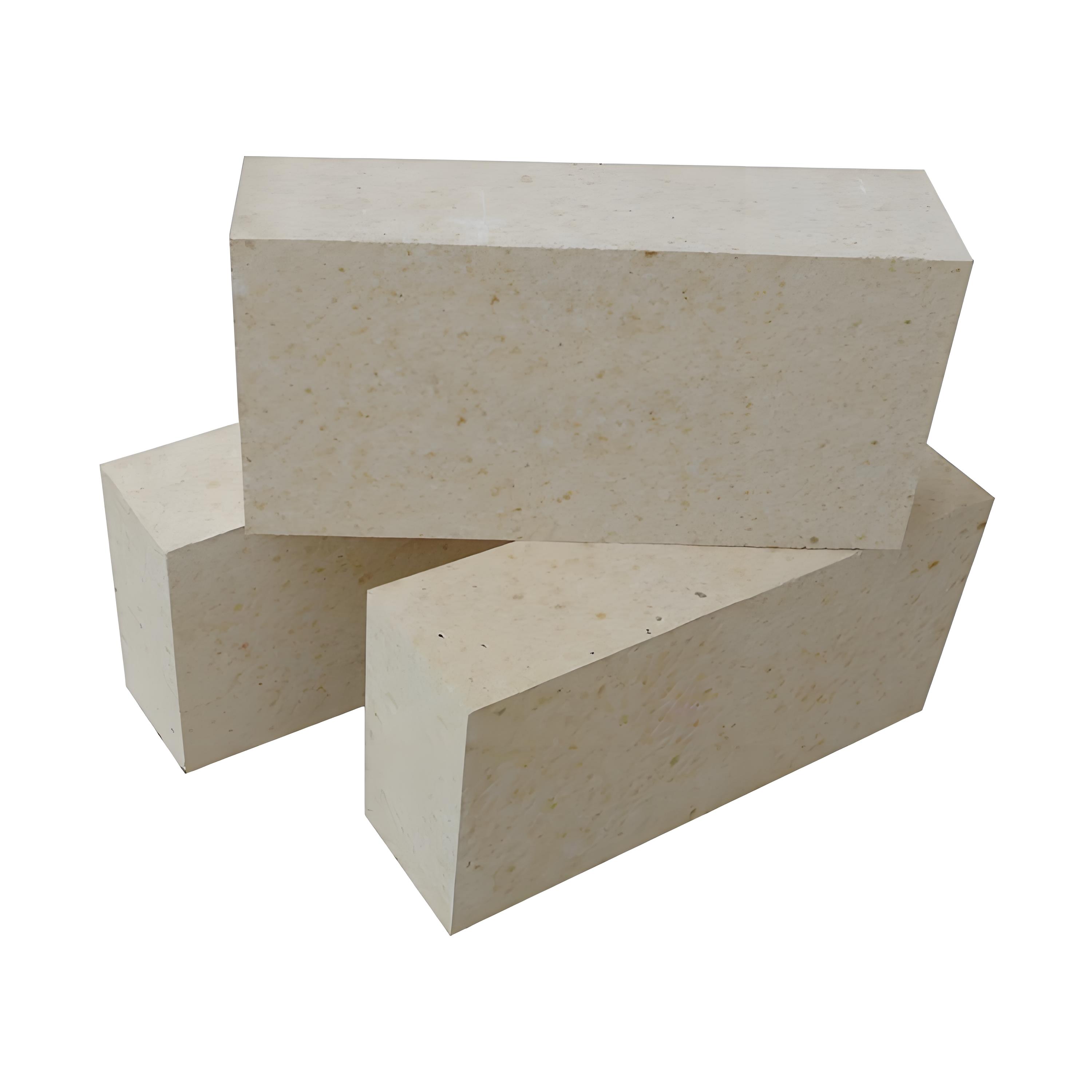 Refactory brick in high-temperature furnace application