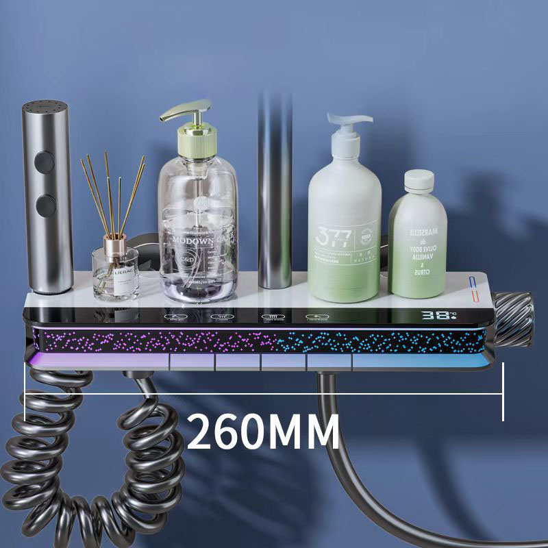 Installation Kit and Online Technical Support Interface for AG Gun Gray Brass Shower Set