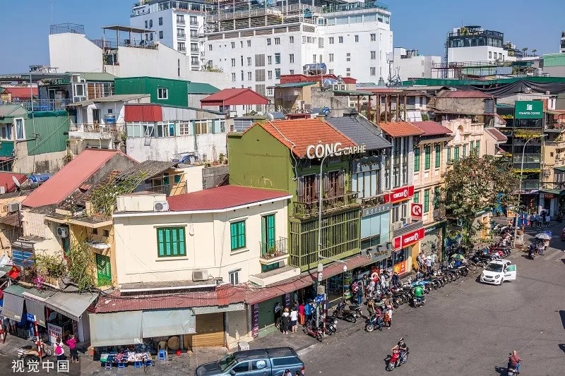 资料图片：越南河内街头