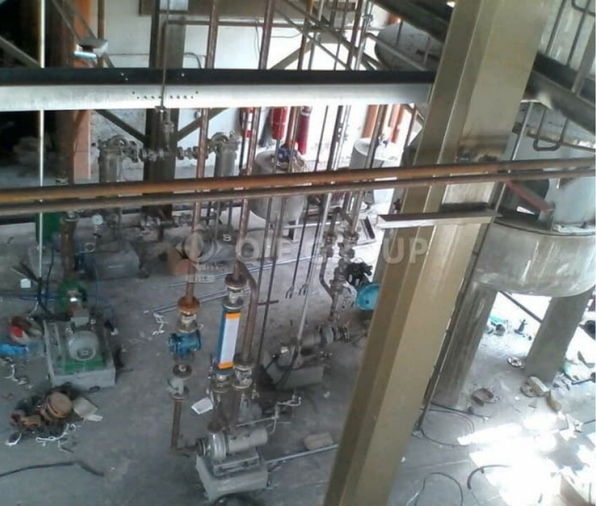Cottonseed oil refining equipment installation