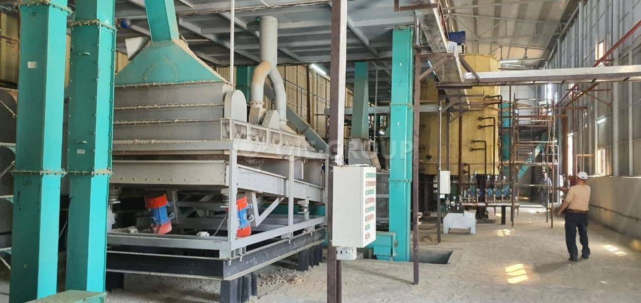 Sunflower oil equipment installation site