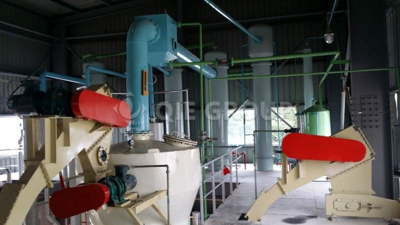 Medium-sized rice bran oil processing equipment