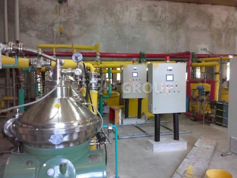 Sunflower oil refining equipment installation
