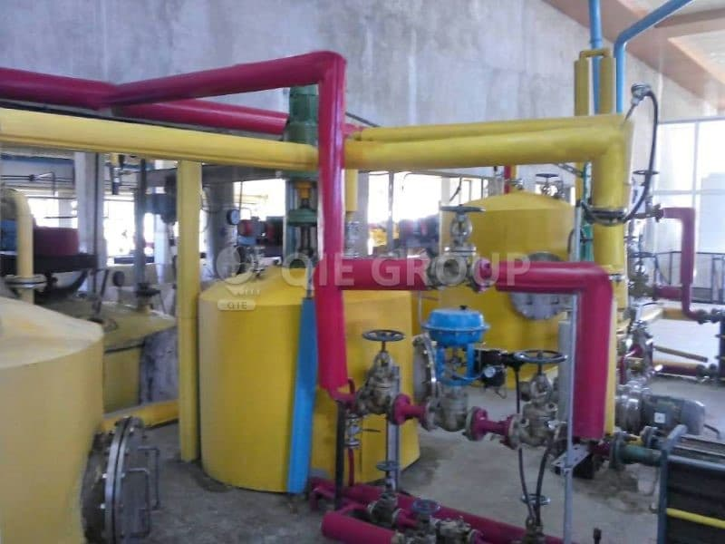 Sunflower oil refinery site